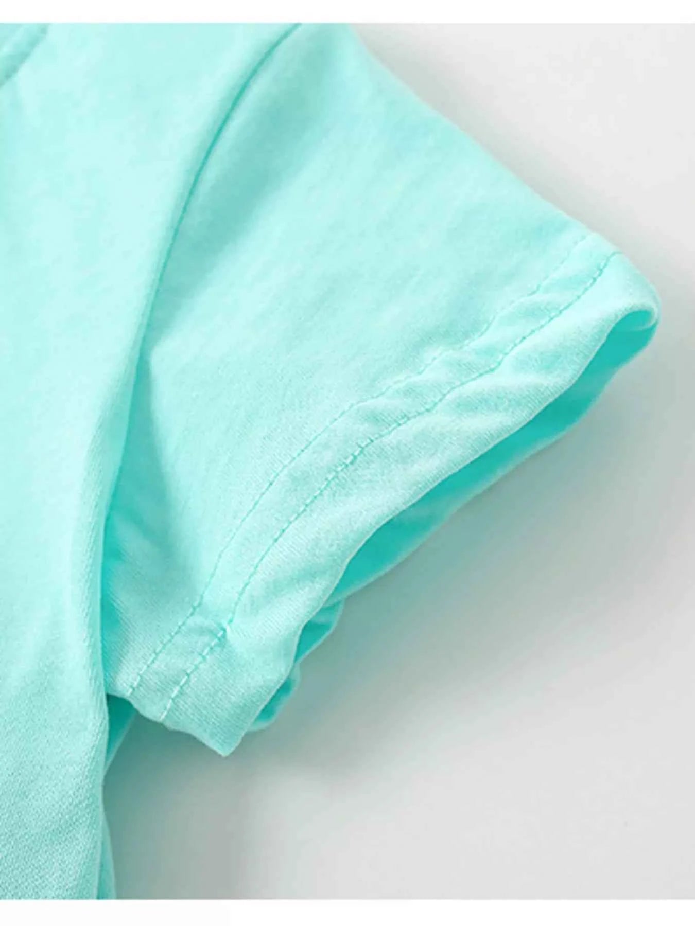 Children's Dinosaur Surfing Adventure Graphic T-Shirt and Shorts Set