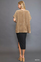 Umgee Womens Knit Cardigan Mocha Open Front with Front Pockets b62613f1-11b0-4242-8b26-35e85e2f5bbc-Max-Origin Trendsi