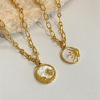 Sun & Moon Necklace Pendant Titanium Steel 18K gold-plated Gold Chain Jewelry b62f9621-d6bc-4bc0-8e69-75d9836ee57e-Min Trendsi