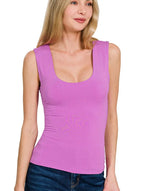 Zenana Double Layered Tank Top