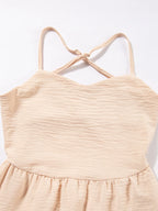 Maxi Dress Beige Crossover Backless Bodice Tiered Smocked b72fb91a31a2402281332f6bc8ecb7b4-Max-Origin Trendsi