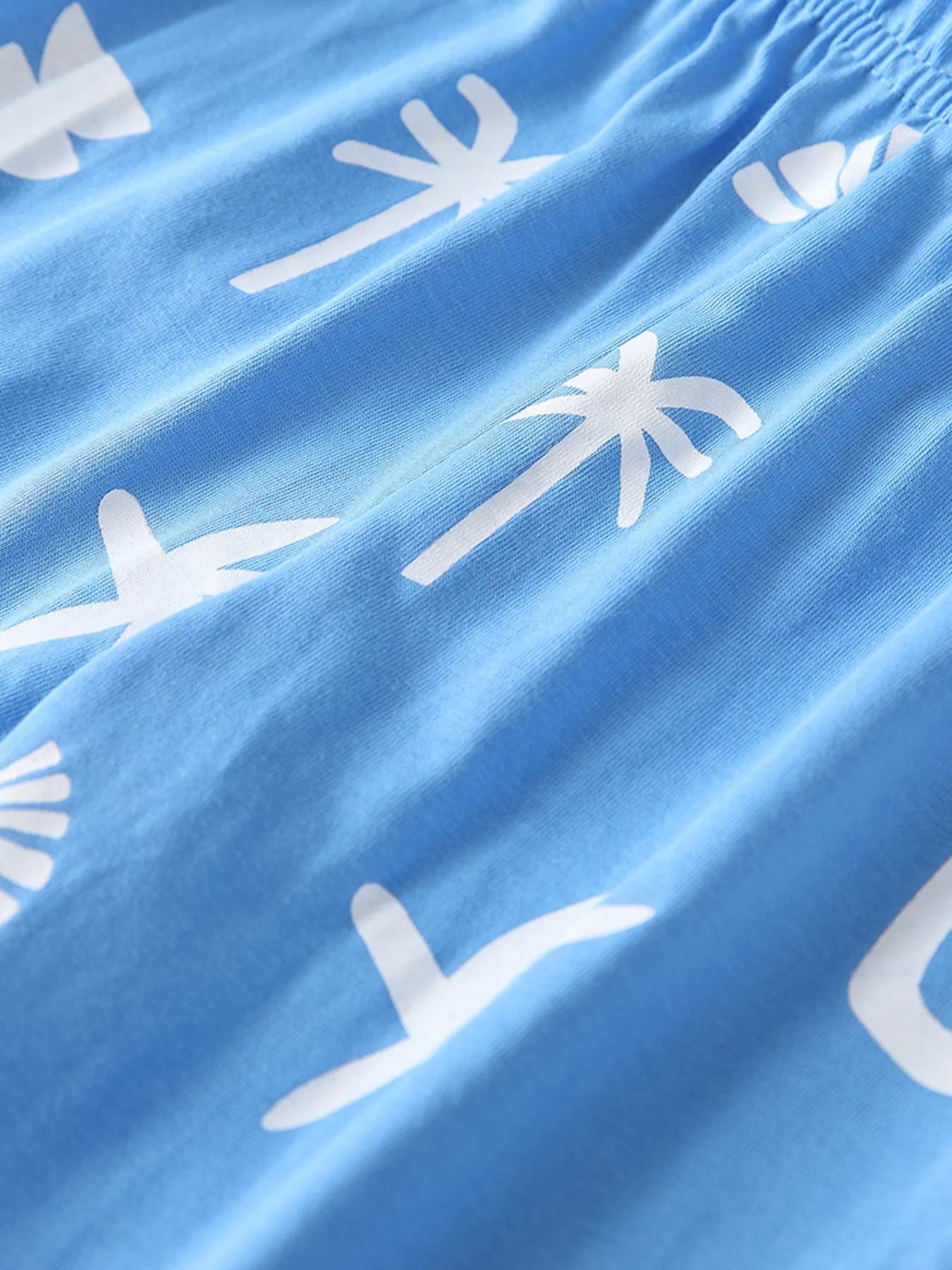 Children's Sky Blue Long Sleeve Top and Pants Set b757550702104f2ca34e6b8c59a88697-Max-Origin Trendsi