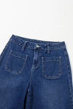 Women's Jeans Medium Washed Wide Leg Front Pockets Denim Pants S-2XL b874b464-8e81-4186-a06e-66589fc12e54-Min Trendsi