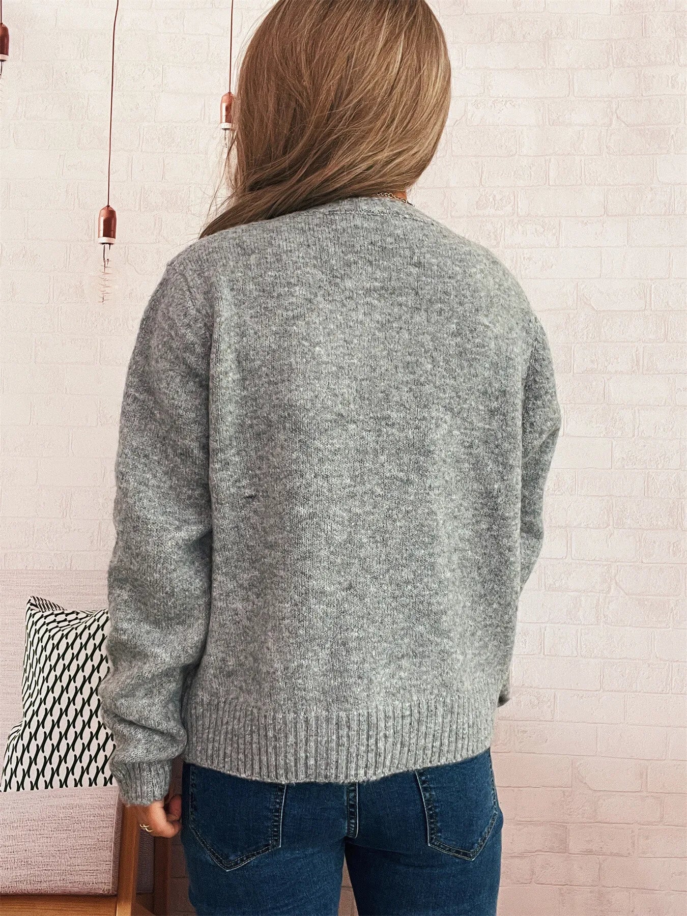 Women's Cardigan Flower Embroidered Button Up Ribbed Hem Round Neck b97c1f2a83644e7cbea9f15ecc72e762-Max-Origin Trendsi