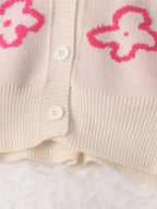 Women's Cardigan Floral Pattern Knit Button-Up Long Sleeve badc92f6d590469ba4523c9eff5dc8d3-Max-Origin Trendsi