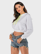 Perfee Cropped Hoodie Drawstring Hood Letter Long Sleeve Top bc40a326-82cf-4b9d-9173-169462702ea8-Max Trendsi