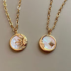 Sun & Moon Necklace Pendant Titanium Steel 18K gold-plated Gold Chain Jewelry bcaa752f-64c2-463d-9302-9caa7fca8b4c-Min Trendsi