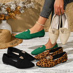 Pointed Toe Slip-On Shoes
