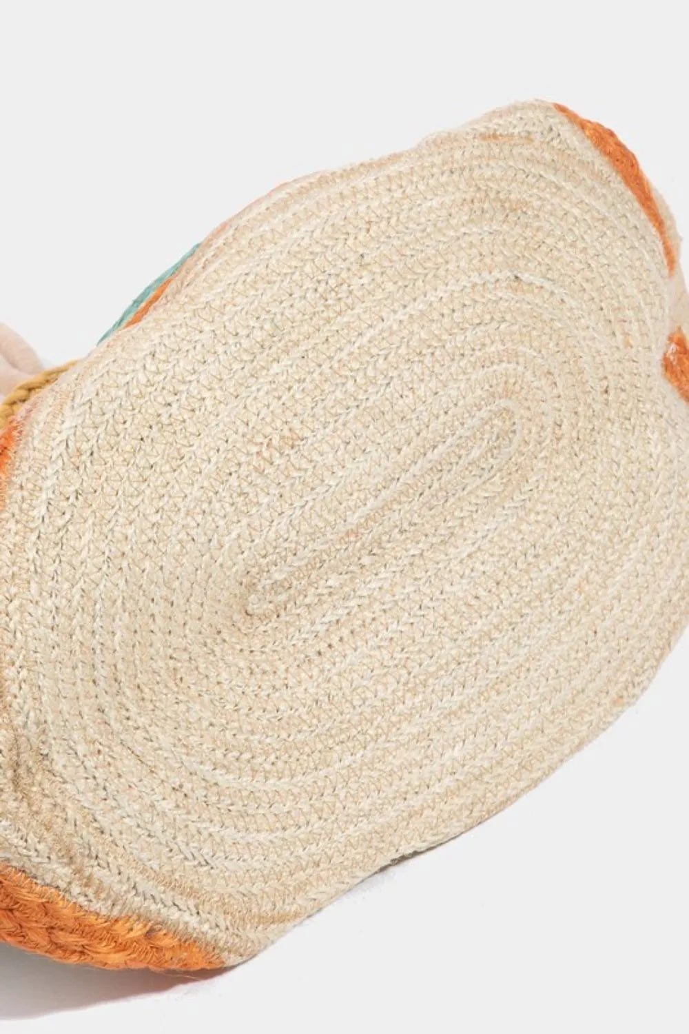 Fame Acessories Straw Tote Bag Wavy Colorful Rainbow Large Handbags bdb4baae-5ba7-4389-82fc-a1a314a24f10-Max-Origin Trendsi