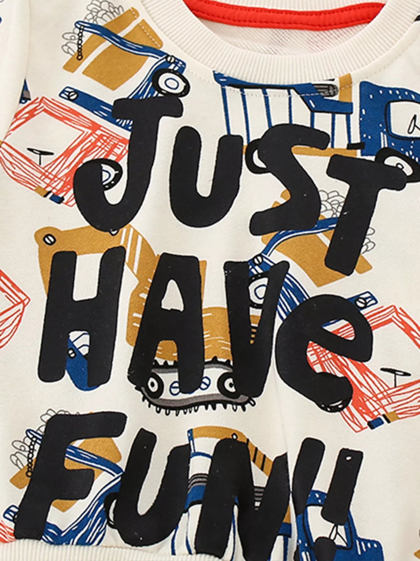 Children Boys Sweatshirt Cartoon Vehicle Print Crew Neck Top bdd0f90f856c4c32af4c55dd5a7139dc-Max-Origin Trendsi