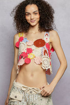POL Openwork Floral Cropped Crochet Cami be1549c8-0a1b-4171-ac0f-f9df38863639-Max-Origin Trendsi