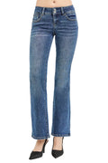 RISEN Tummy Control Low-Rise Bootcut Jeans