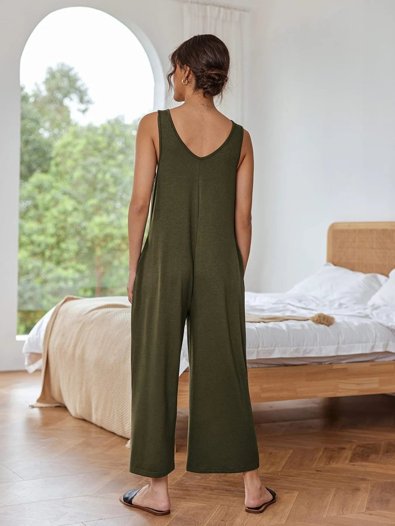 Women's Jumpsuit Sleeveless Wide Leg Casual Loose Overall One-piece be3f8a0587564a5c9dbd5eab28a771df-Max-Origin Trendsi