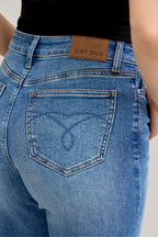 Judy Blue Womens Jeans Crop Wide Leg Mid Rise Denim Pants c0378c91d19b474aa20f6373c8f558ab-Max-Origin Trendsi