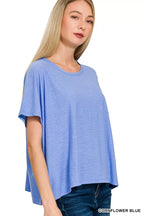 Zenana Round Neck Short Sleeve T-Shirt c1459e006def4dd488776553234408fb-Max-Origin Trendsi