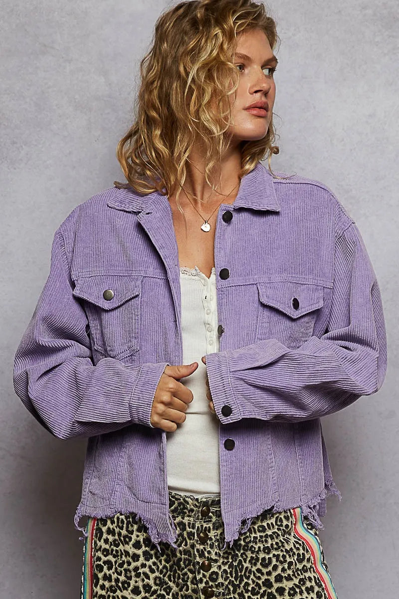 POL Trucker Jacket Corduroy Lavender Ribbed Long Sleeve c1cab3ff-bf62-4a9e-b672-f193cf8339a9-Max-Origin Trendsi