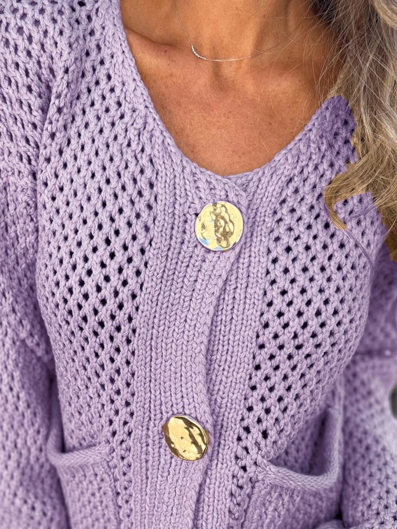 Women's Cardigan Crochet Knit Button Up Long Sleeve c208e6e8-6388-4ce9-9178-6dcb46237164-Max-Origin Trendsi