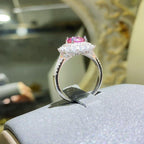 Silver Ring 1 Carat Moissanite Zircon 925 Sterling Jewelry c303632e-3a56-4a7f-9c9b-1eb738ec213d-Max Trendsi