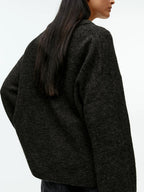 Women Sweater Round Neck Drop Shoulder Long Sleeve Soft Solid Pullover c5e84598-2c73-4e21-8f10-097f7bfd6f23-Max Trendsi