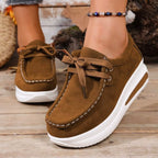 Women's Sneakers Round Toe Platform Mid Heels Shoes c5fcb39b380a4083beb991f44d354844-Max-Origin Trendsi