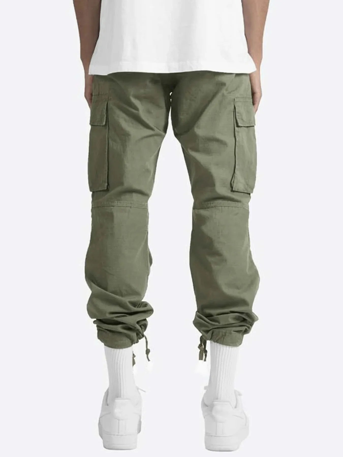 Men's Cargo Pants Drawstring Waist Pocketed Trousers S-5XL c6595162bf35436ba49944d66a76f81f-Max-Origin Trendsi
