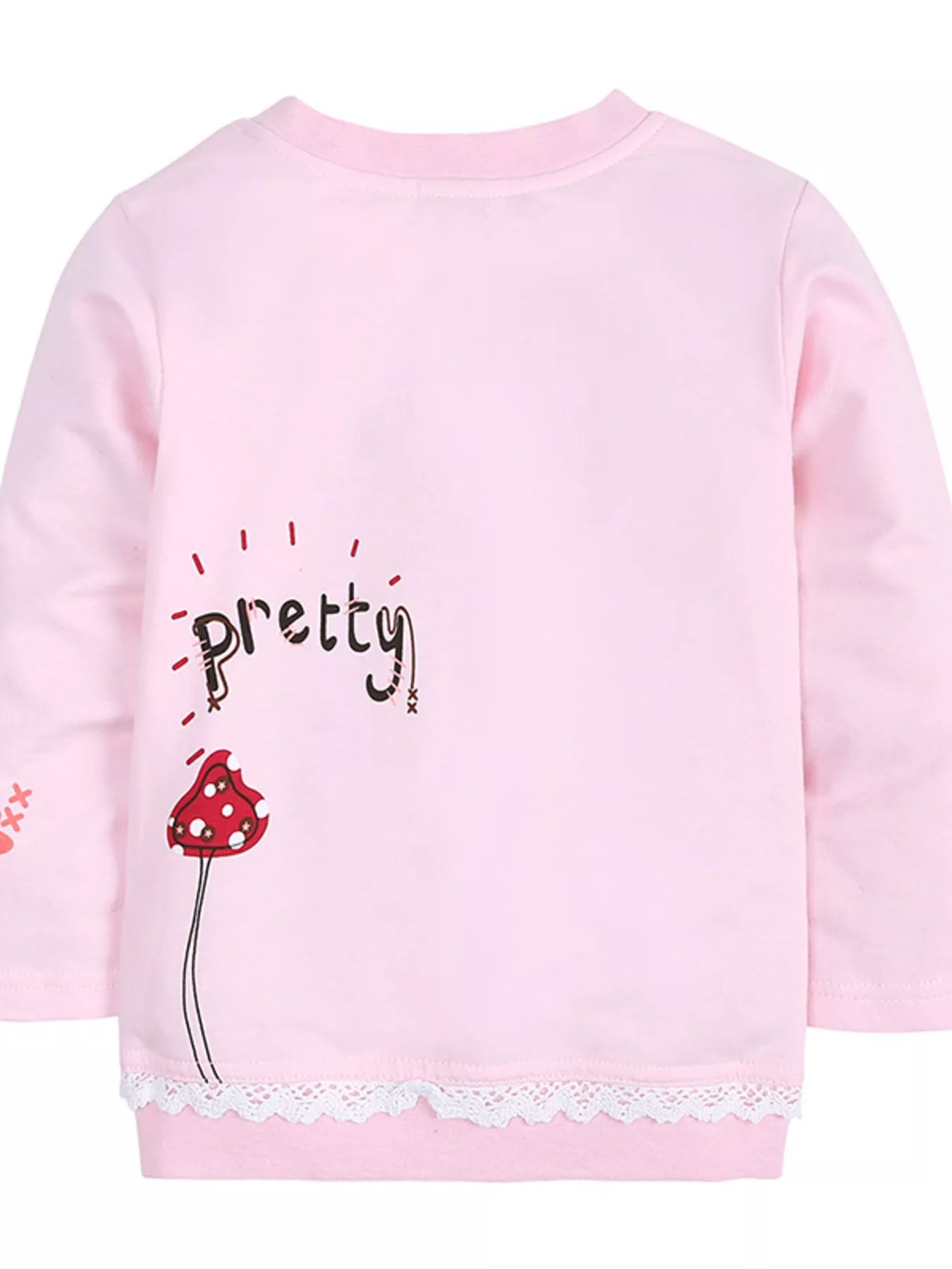 Girl's Outfit Set Long Sleeve Round Neck Top and Jeans for Children c683d5ba30774cccaba004a685dd2a4e-Max-Origin Trendsi