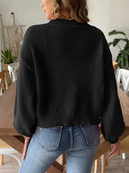 Knit Cardigan Open Front Long Sleeve Knitwear c7cd8991-34b7-498a-8bb2-3b8cb0d737d9-Max Trendsi