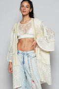 POL Cardigan Lace Cream Floral Double Gauze Mix with Embroidered Detail Cream c7f36846-af11-4c1f-b6fa-af82df63da54-Max-Origin Trendsi