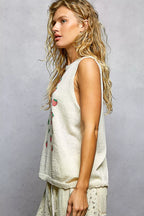 POL Strawberry Sweater Top Sleeveless Round Neck Oversized c86c8e37-2f0a-4ec6-8106-973ceb29dc32-Max-Origin Trendsi