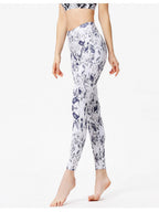 Active Leggings Tie-Dye Printed High Waist Colorful Highly stretchy c9093b7c-4498-4c17-96d9-b15bfdc7fb09-Max Trendsi