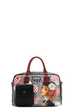 Nicole Lee USA Handbags Eco-Leather Boston Bag Medium Patch Pocket c9eca06b-cc01-4826-899f-17cd209a6d77-Max Trendsi