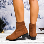 Women's Boots Chelsea Pu Leather Block Mid Heels Shoes caa91fdf643d4e7e8f14c97ba2ee854f-Max-Origin Trendsi