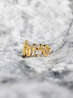 LOVE Ring Gold 18K Gold-Plated 925 Sterling Sterling Silver Rings Jewelry cb3cdbff-255d-4dd3-9903-b1045298a49a-Max Trendsi