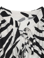Midi Dress Zebra Printed Notched Sleeveless Pocketed Ealstic Waist cc012dd3-dcf2-4df5-83e2-ae7dfeefe648-Max-Origin Trendsi
