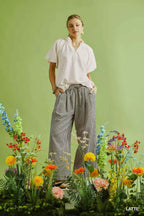 Umgee Wide-Leg Pants Cotton Latte Striped Drawstring Waist Pocketed cd4e38b4-83e6-4612-80fa-64d05f8fefa4-Max-Origin Trendsi