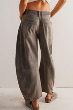 Wide Leg Jeans with Pockets Casual Denim Loose Pants cd73ddfb-1d04-4474-926b-85fc0b3c74d7-Max Trendsi