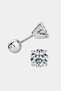 2 Carat Moissanite Stud Earrings 925 Sterling Silver Silver One Size ce7ba6b7980d44d689651bb47a31899c-Min Trendsi