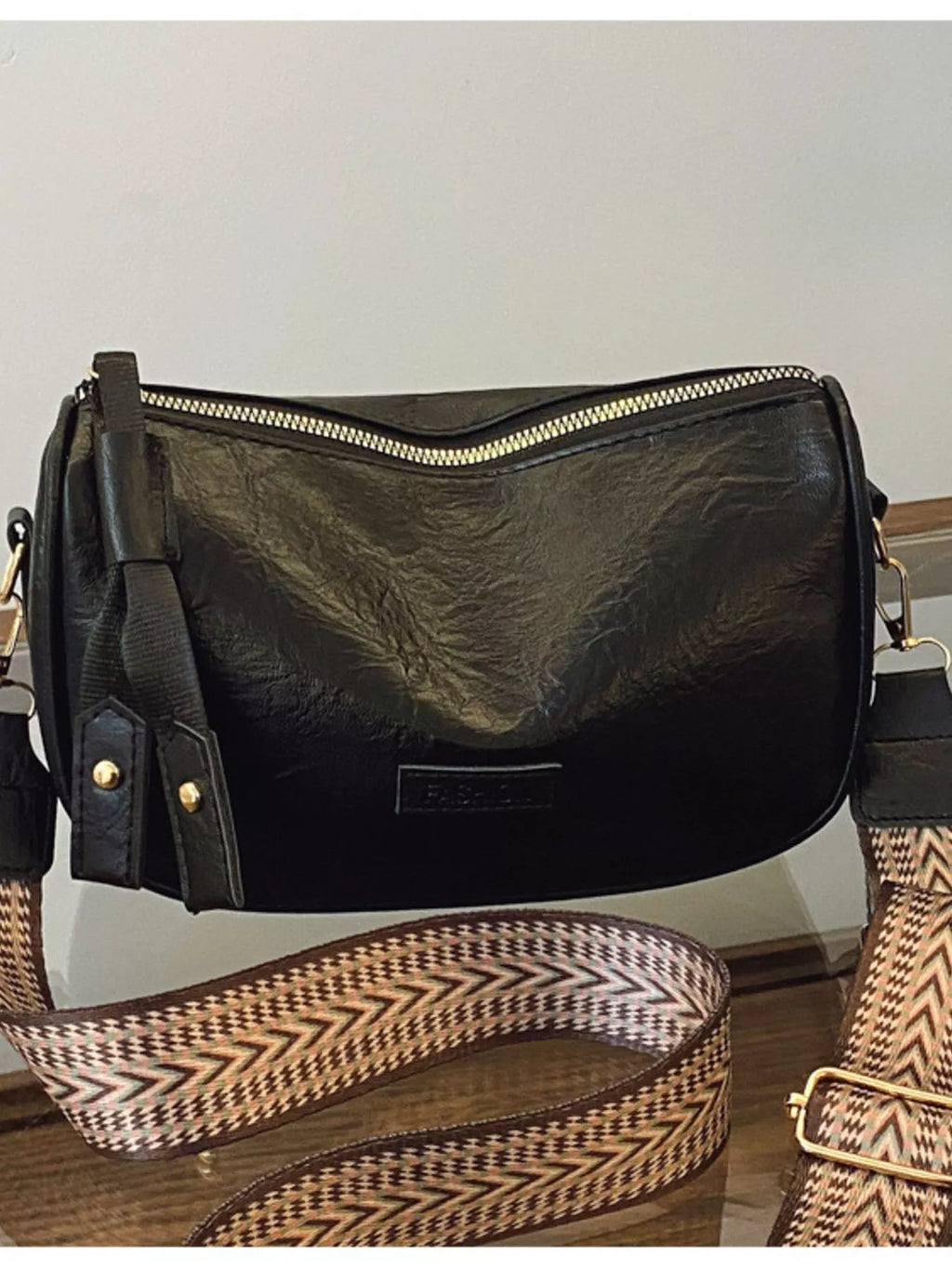 Retro Style Womens Small Shoulder Crossbody Bag with Wide Strap Zipper ce90b43c-6397-4e1a-83f1-44f06b759d00-Max-Origin Trendsi