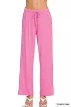 Zenana V-neck Oversized Top & Pants Set