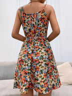 Floral Print Mini Dress Spaghetti Strap Summer Tied Neck Ruffled cf27c1ad-bd65-4a46-af43-64ae85779932-Max-Origin Trendsi
