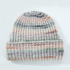 Women Knit Hat Thermal Contrast Colorblock Woolen Acrylic Blend Warm Hats Gum Leaf One Size cf897144-9db9-40c0-9603-6b0b27af0310-Max Trendsi
