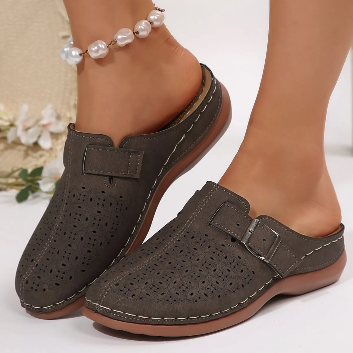 Women's Loafer Round Toe Platform Pu Leather Shoes Chocolate cf8c136c-cf49-4e4b-8e89-dc2d4e1fc651-Max-Origin Trendsi