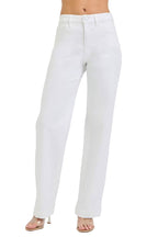 RISEN Full Size High-Rise Wide-Leg Baggy Pants Plus Size Comfortable Fit