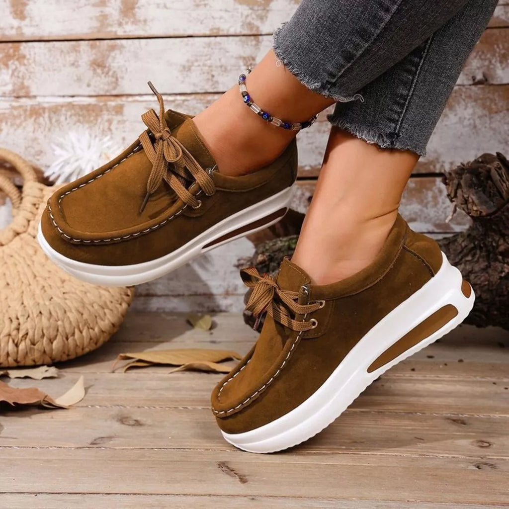 Women's Sneakers Round Toe Platform Mid Heels Shoes cfd698fbc4b54fae99a64bb327b32566-Max-Origin Trendsi