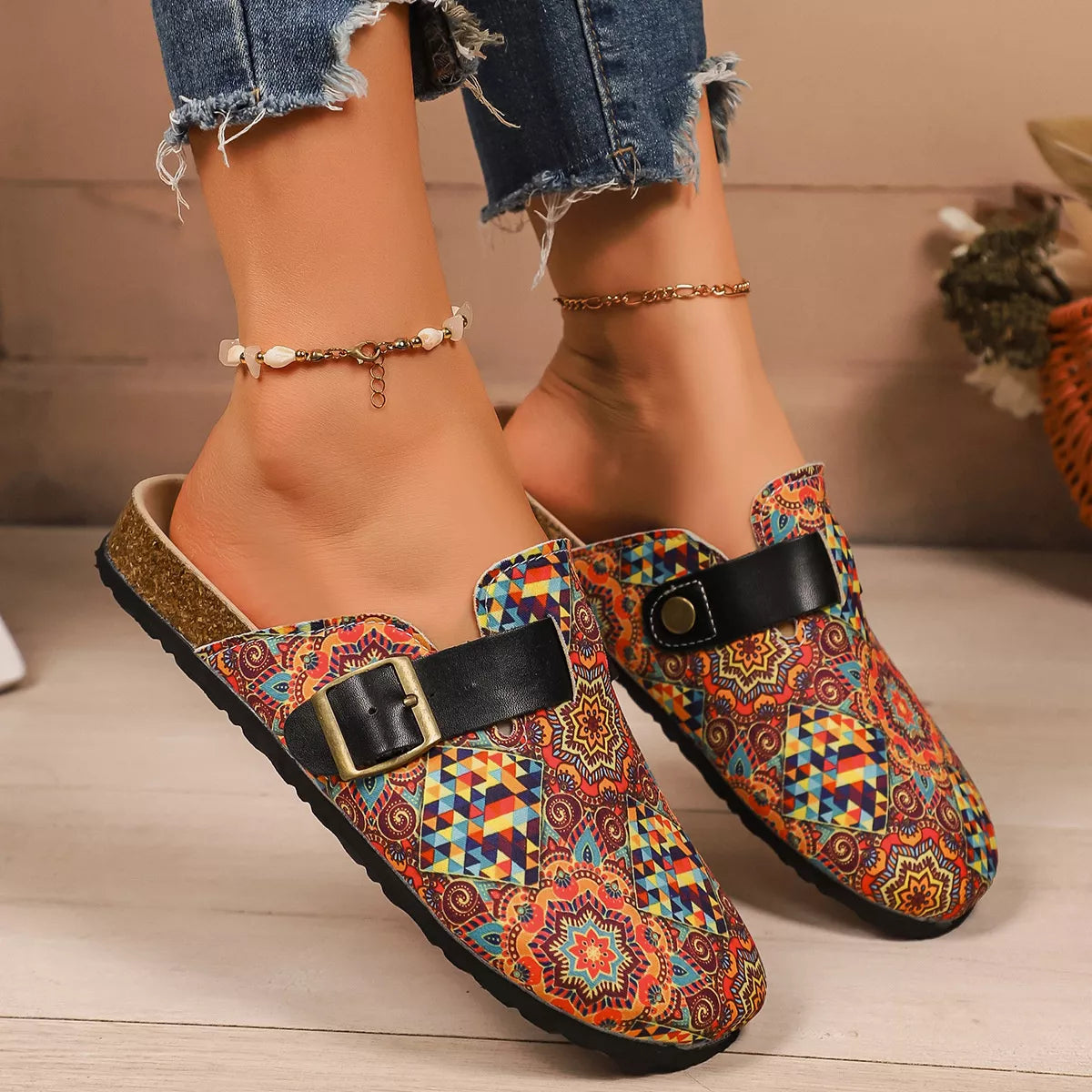 Women's Slip-Ons Colorful Paisley Print Round Toe Flats Shoes d0a02ba6d706412594949cbbb875fe5c-Max-Origin Trendsi