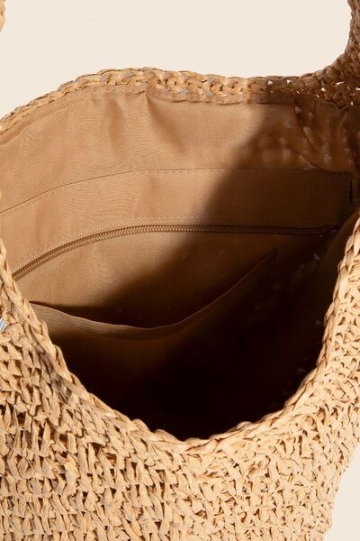 Fame Woven Knit Hobo Bag Women's Intricate Braided Shoulder Bag d15f45ff-1dc0-4ab9-abf8-c9d35b73b178-Min Trendsi