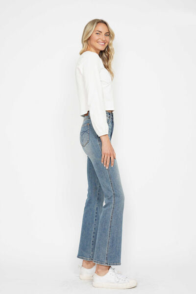 Judy Blue Bootcut Jeans Tummy Control with Embroidered Pockets d21ee4b3-3ec4-44c2-9d86-609bb9d09273-Min Trendsi