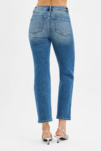 RISEN Women's Jeans Tummy Control High Rise Crop Straight Denim Pants d23b0779b7a24dfd9ebef37fe5e2784d-Max-Origin Trendsi