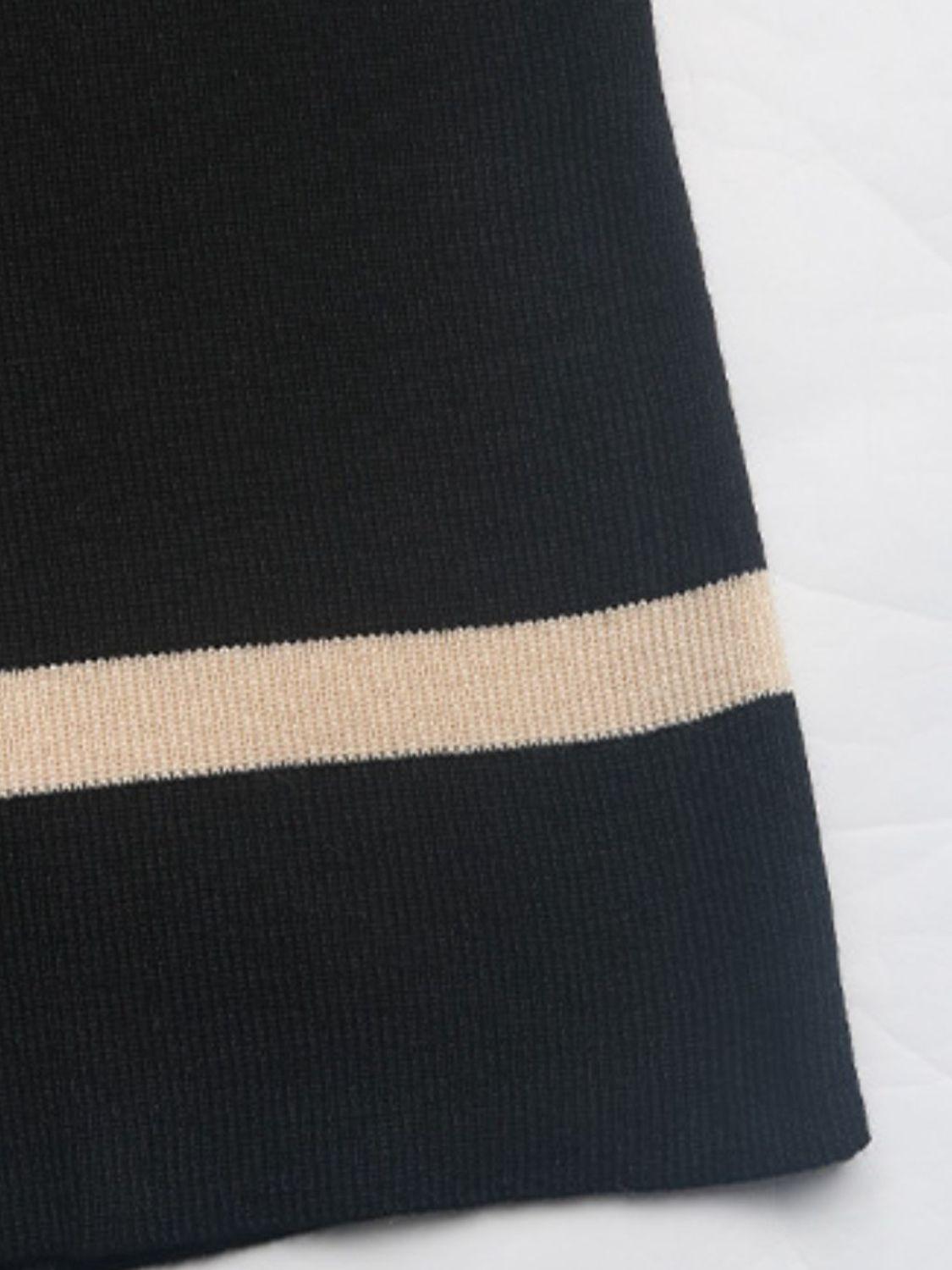 Knit Outfit Set Perfee V-Neck Long Sleeve Top and Pants Set d3122d9b-ed34-4275-b6fa-c8c9c1c48a4b-Max Trendsi