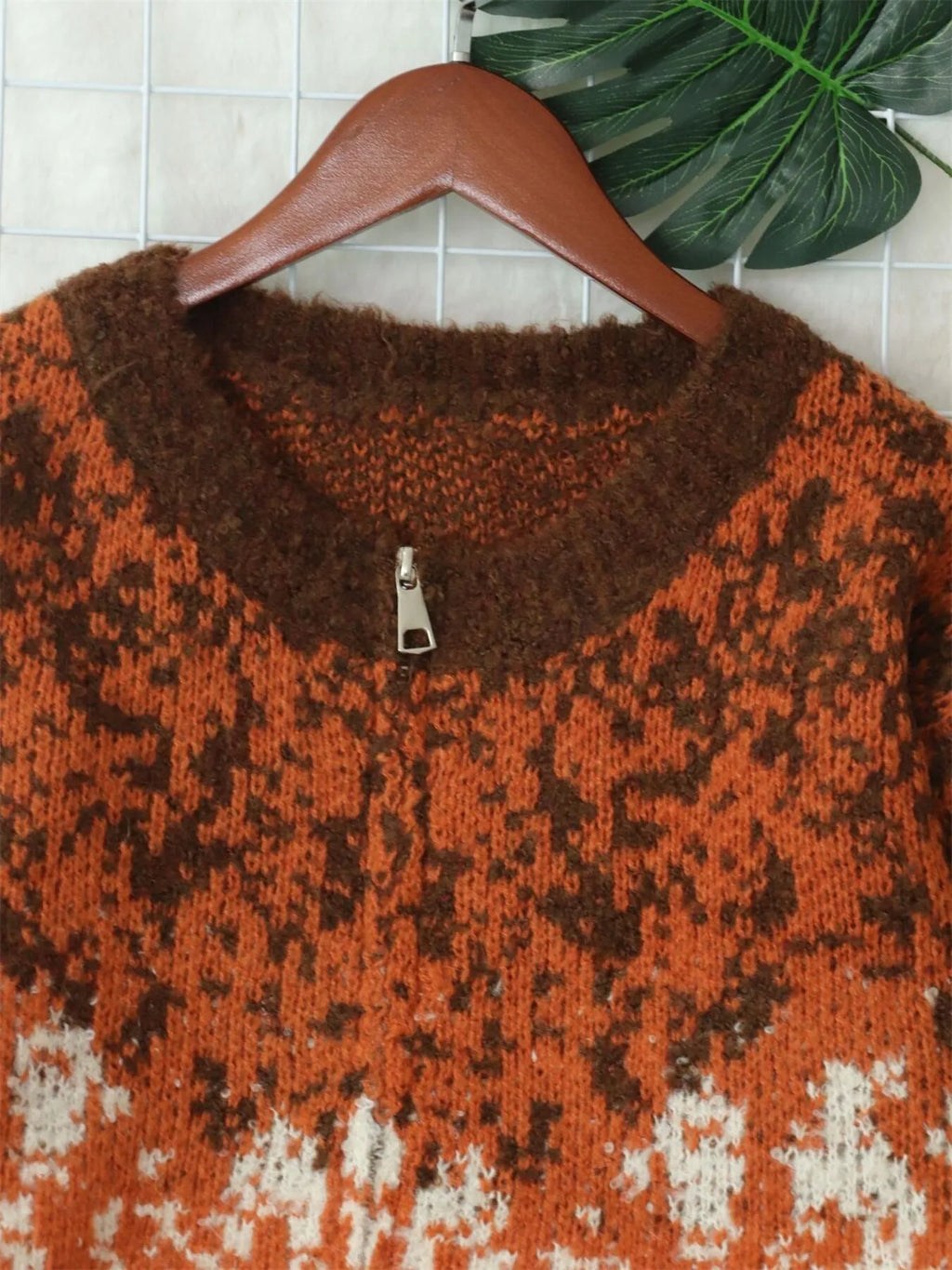 Women's Cardigan Zip Up Knit Asymmetrical Hem Long Sleeve d329103e282f4b468bab0dd141c39e58-Max-Origin Trendsi